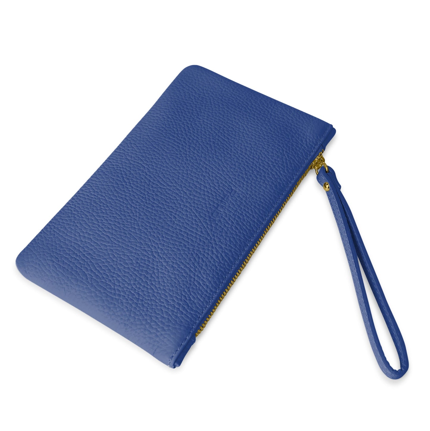 Pochette Donna a Mano, In Vera Pelle, Made in Italy, Modello Aura