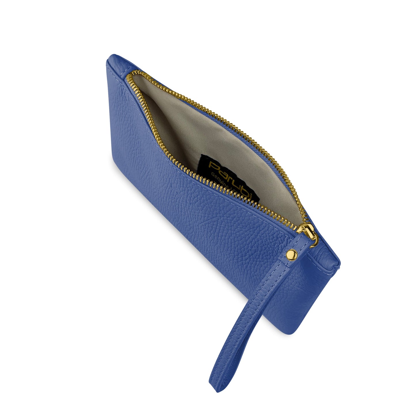 Pochette Donna a Mano, In Vera Pelle, Made in Italy, Modello Aura