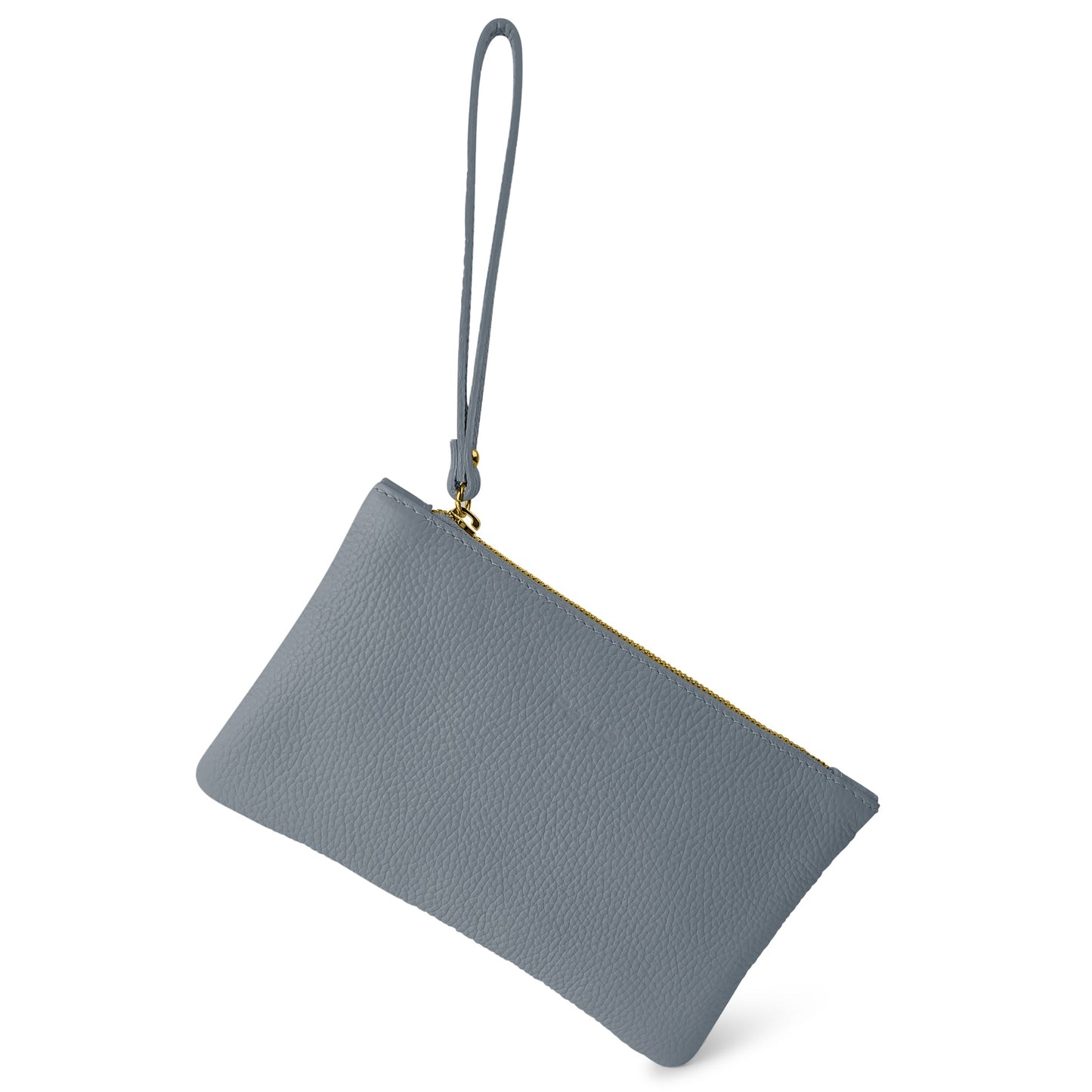 Pochette Donna a Mano, In Vera Pelle, Made in Italy, Modello Aura