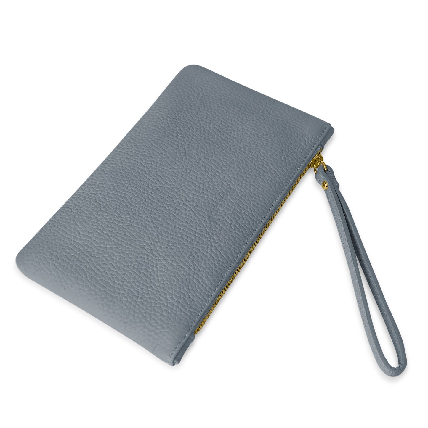 Pochette Donna a Mano, In Vera Pelle, Made in Italy, Modello Aura