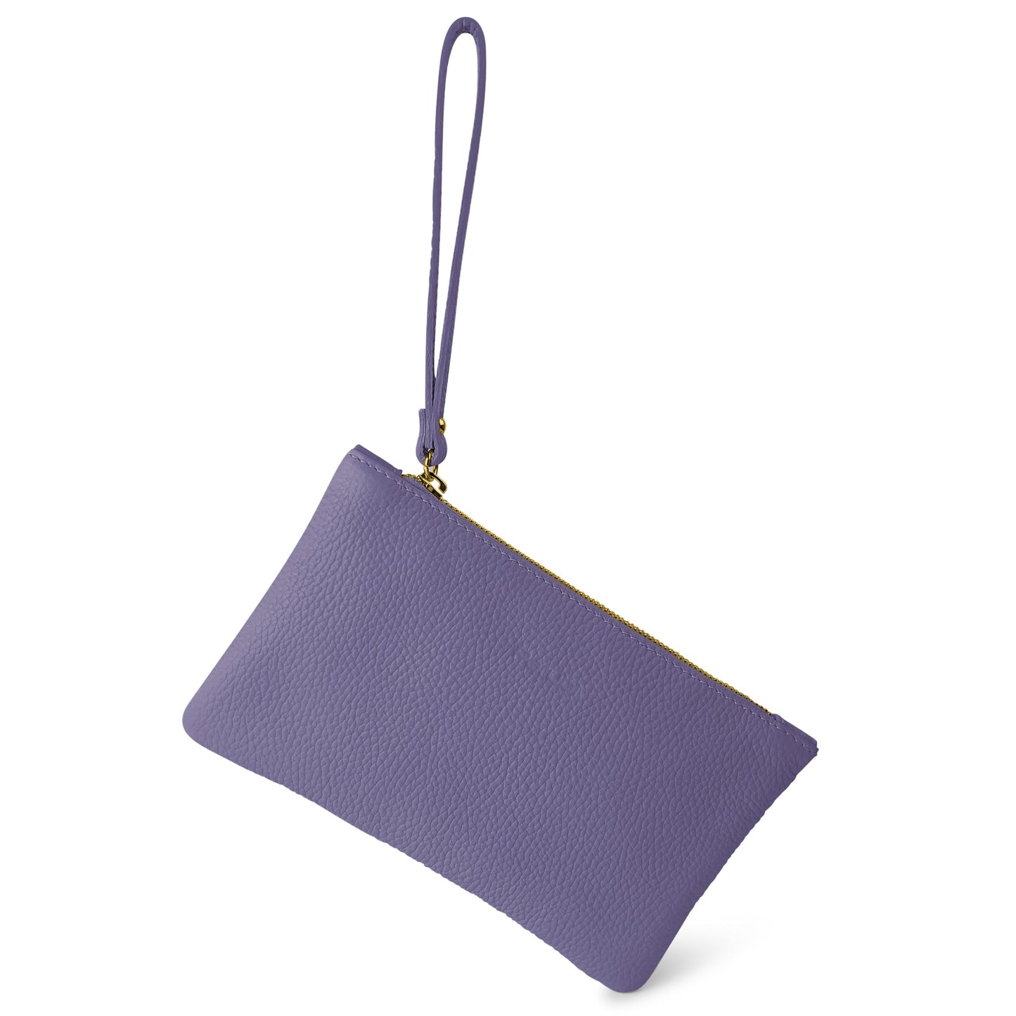 Pochette Donna a Mano, In Vera Pelle, Made in Italy, Modello Aura