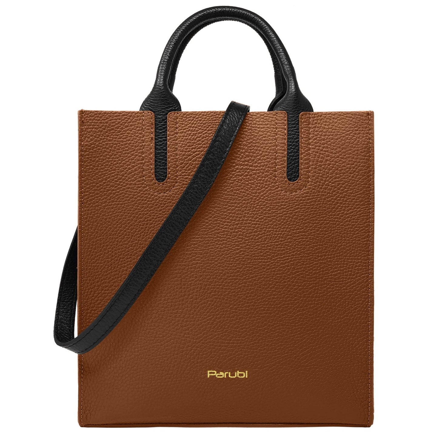 Borsa Donna a Mano con Tracolla, In Vera Pelle Morbida, Made in Italy, Modello Clizia