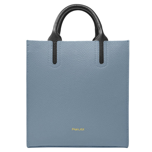 Borsa Donna a Mano con Tracolla, In Vera Pelle Morbida, Made in Italy, Modello Clizia