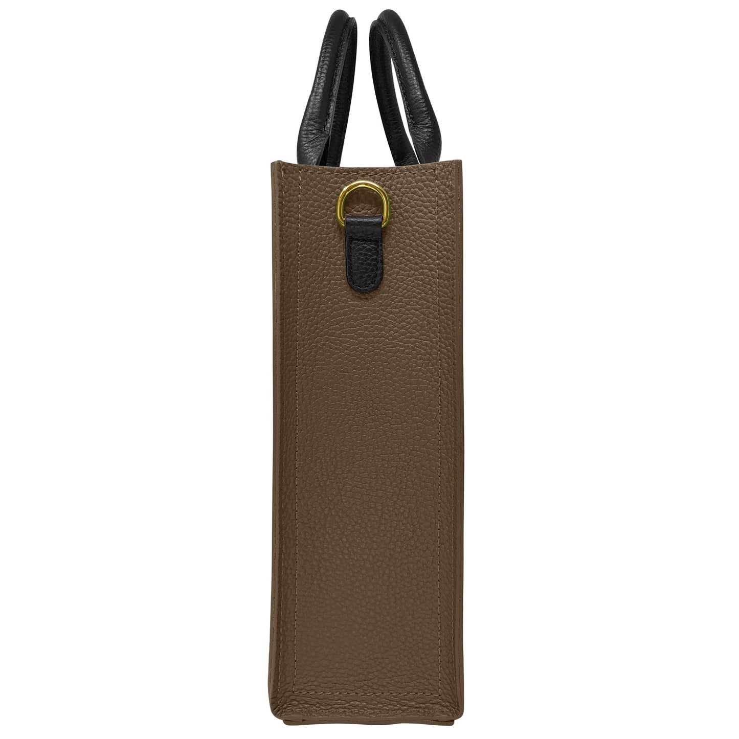 Borsa Donna a Mano con Tracolla, In Vera Pelle Morbida, Made in Italy, Modello Clizia