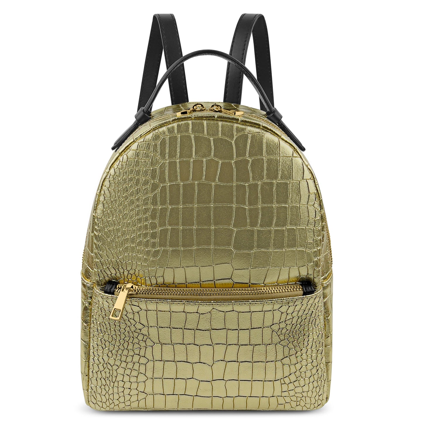 Parubi, Zaino Donna, In Vera Pelle Grana Dollaro, Made in Italy, Modello Amelia