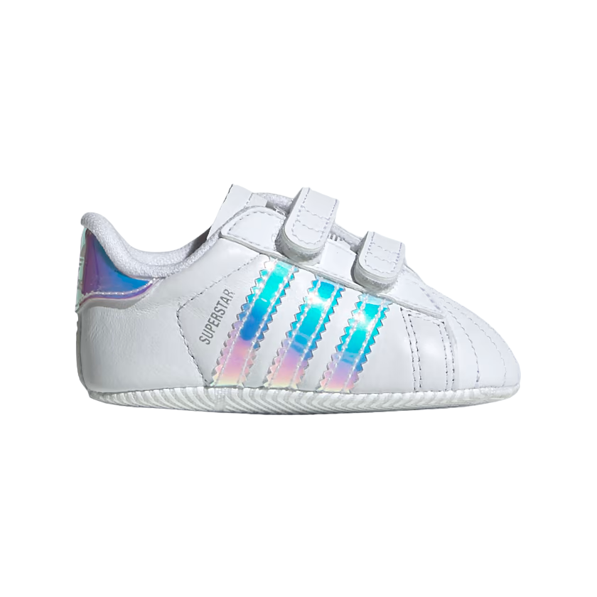 Adidas Superstar Crib BD8000 Sneakers Neonata Bianco Iridescente