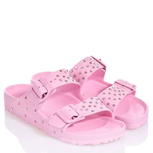 Birkenstock Arizona Pink Swarovski