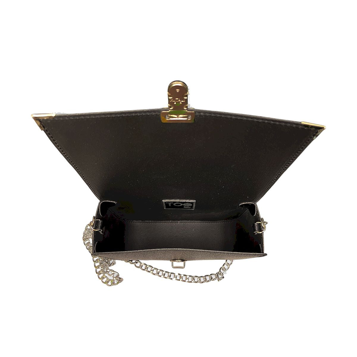 Chicca Maxi Satinato - Borsa donna a tracolla in pelle artificiale