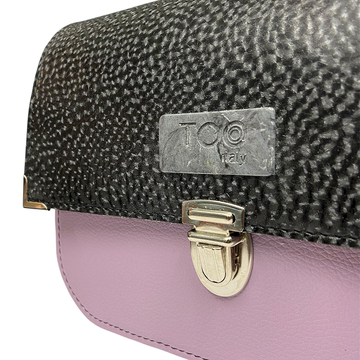 Chicca Maxi Lilla - Borsa donna a tracolla in pelle artificiale