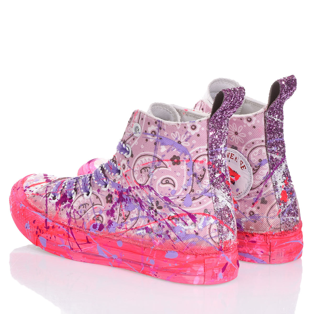 Converse Pink Paisley