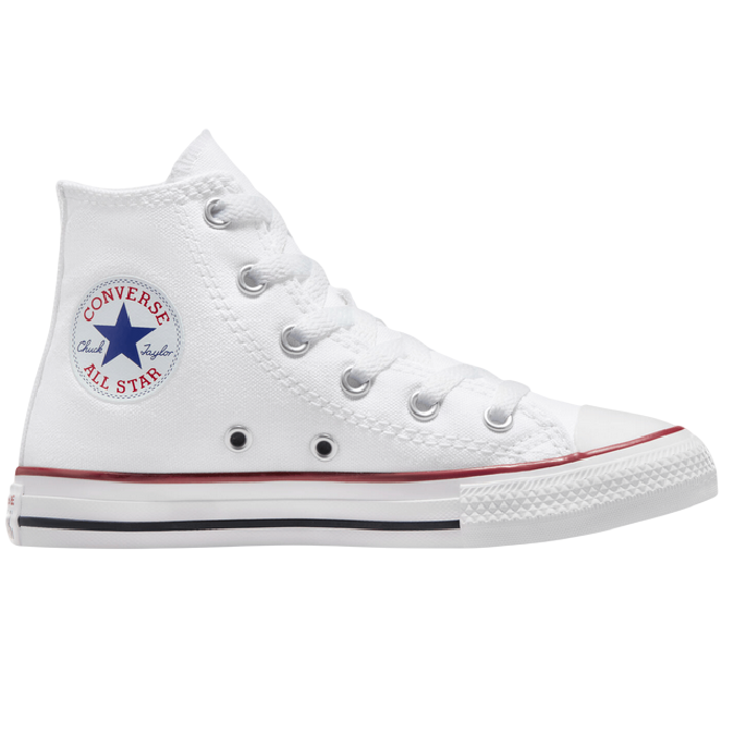 Converse All Star Chuck Taylor 3J253C Junior Bianca - Sneakers Alta Bambini