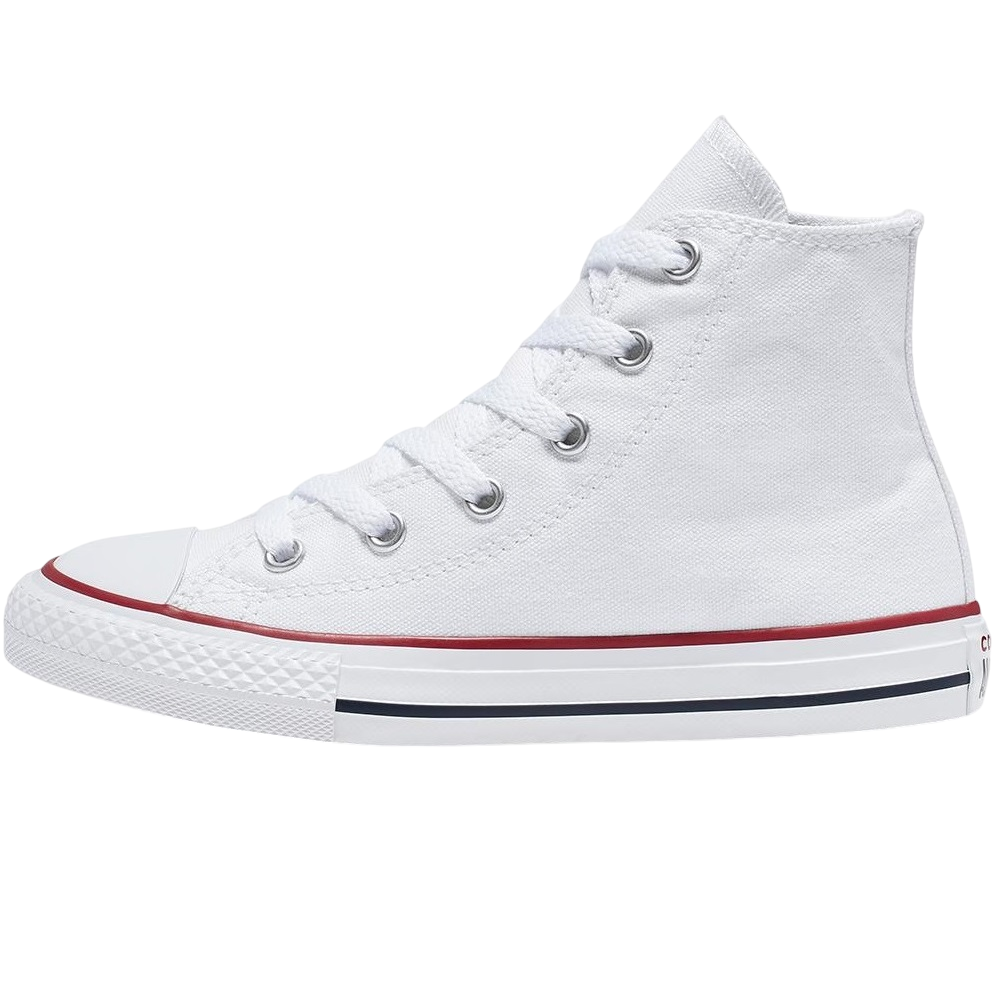 Converse All Star Chuck Taylor 3J253C Junior Bianca - Sneakers Alta Bambini