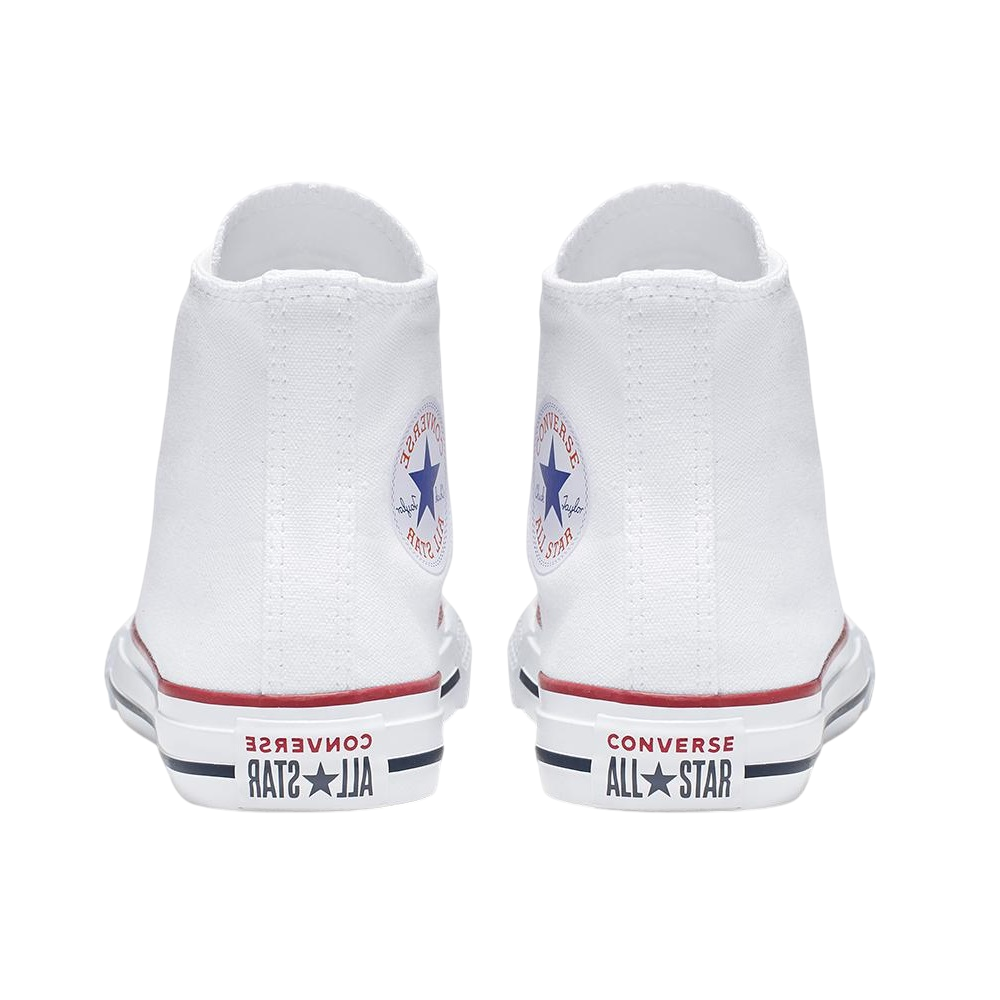 Converse All Star Chuck Taylor 3J253C Junior Bianca - Sneakers Alta Bambini