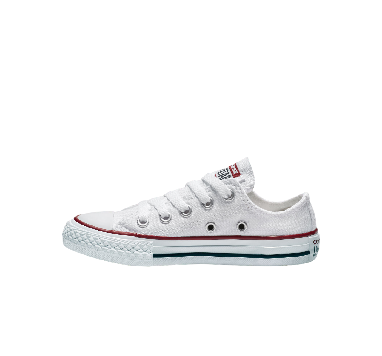 Converse All Star Chuck Taylor 3J256C Junior Bianca - Sneakers Bassa Bambini