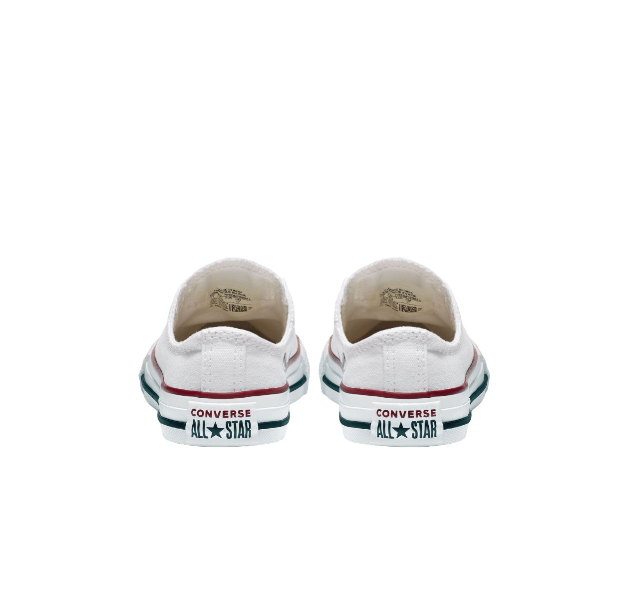 Converse All Star Chuck Taylor 3J256C Junior Bianca - Sneakers Bassa Bambini