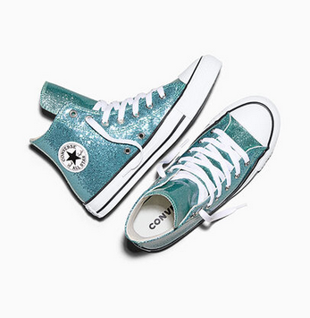 Converse Chuck Taylor All Star Shimmer A19094C Acquamarina Junior