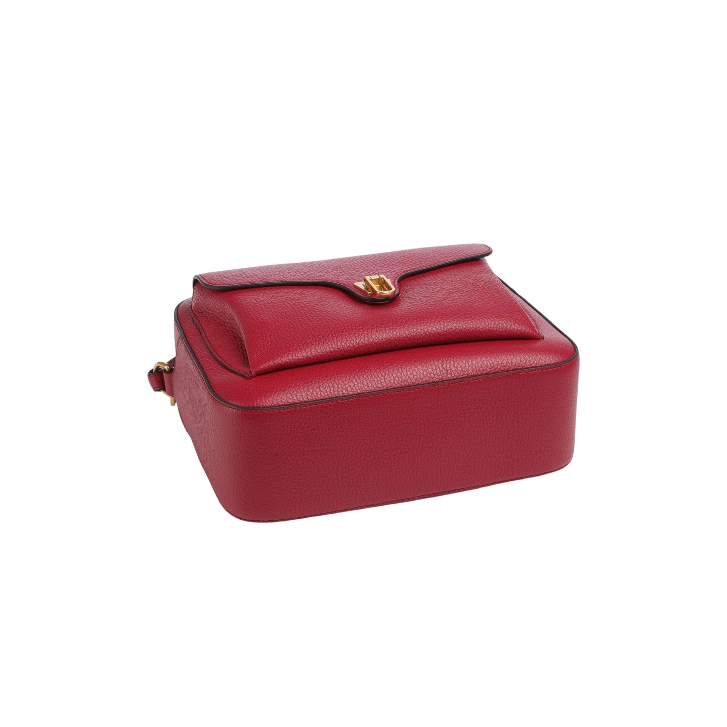 COCCINELLE Borsa Donna a Tracolla Rossa, In Vera Pelle, Beat Soft Media