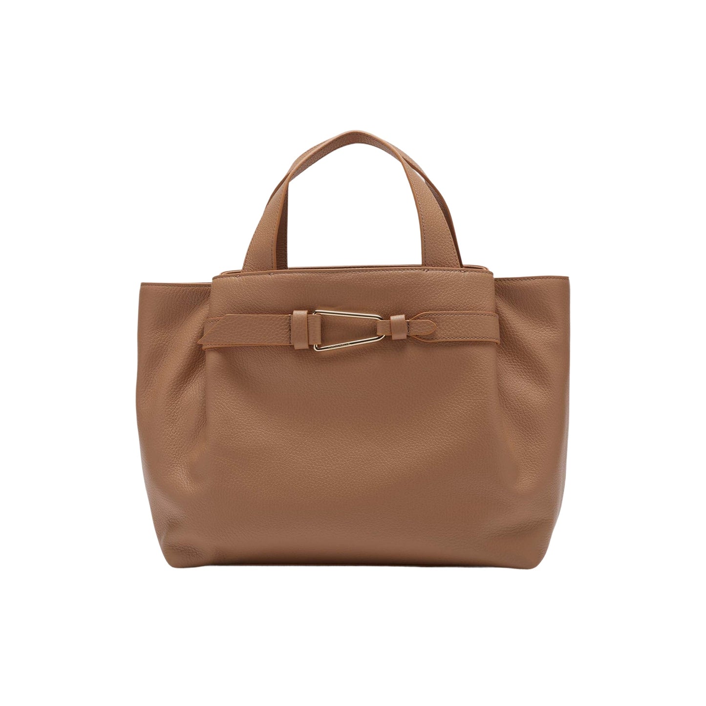 COCCINELLE Borsa Donna a Mano con Tracolla Marrone, In Vera Pelle, Malory Medium