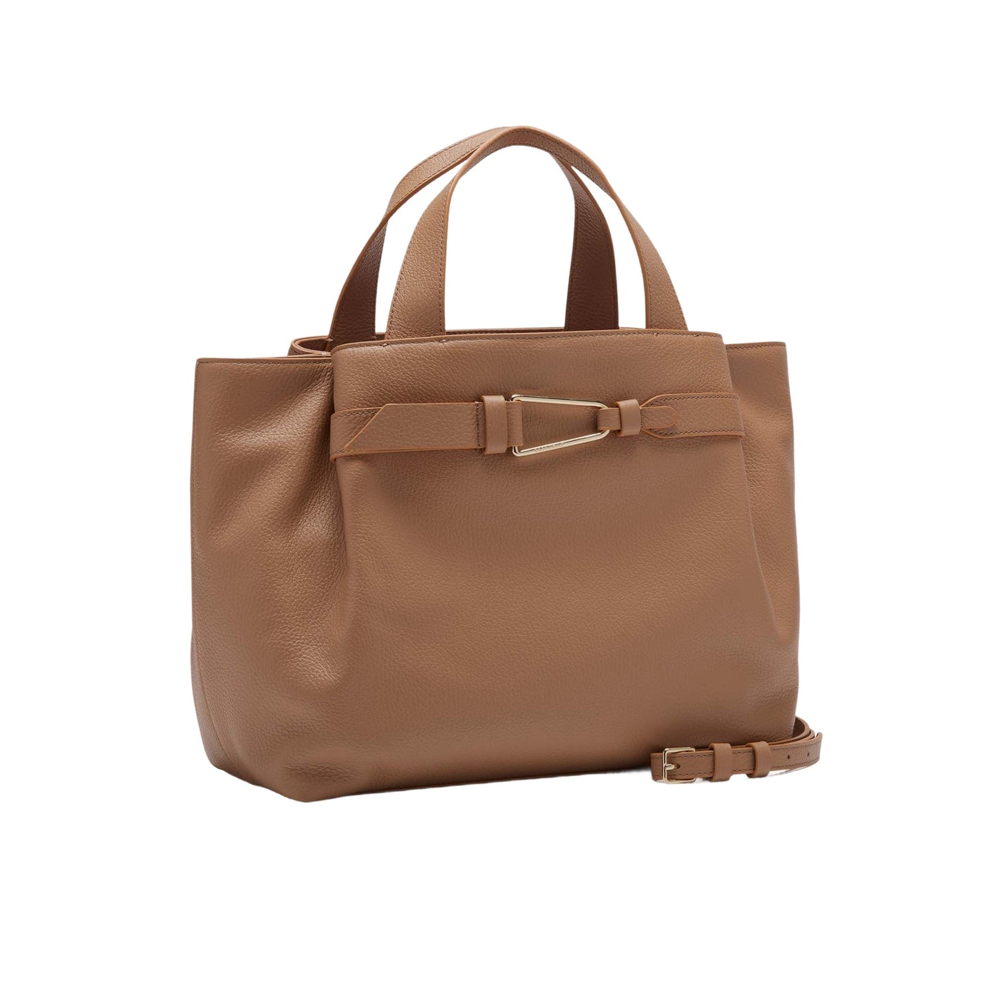 COCCINELLE Borsa Donna a Mano con Tracolla Marrone, In Vera Pelle, Malory Medium