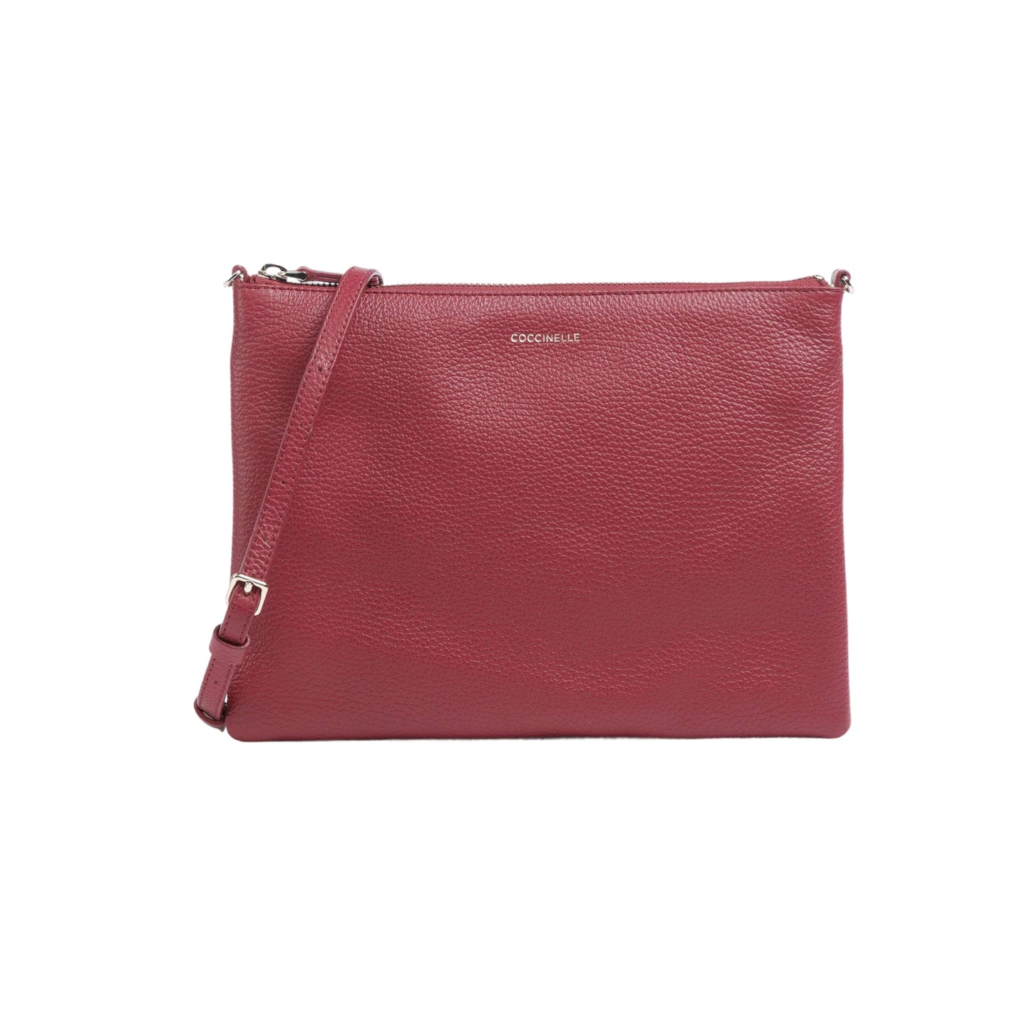 COCCINELLE Borsa Donna a Tracolla Rossa, In Vera Pelle, Best Crossbody Medium