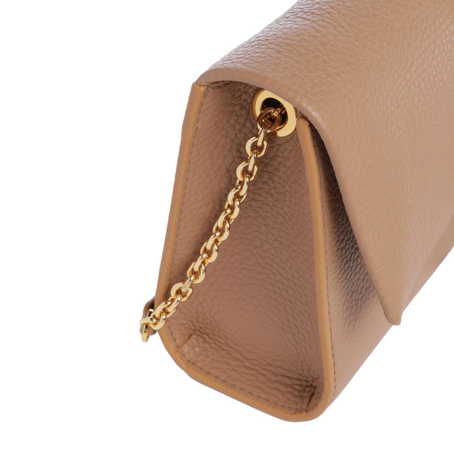 COCCINELLE Borsa Donna a Tracolla Marrone, In Vera Pelle, Dorian Mini