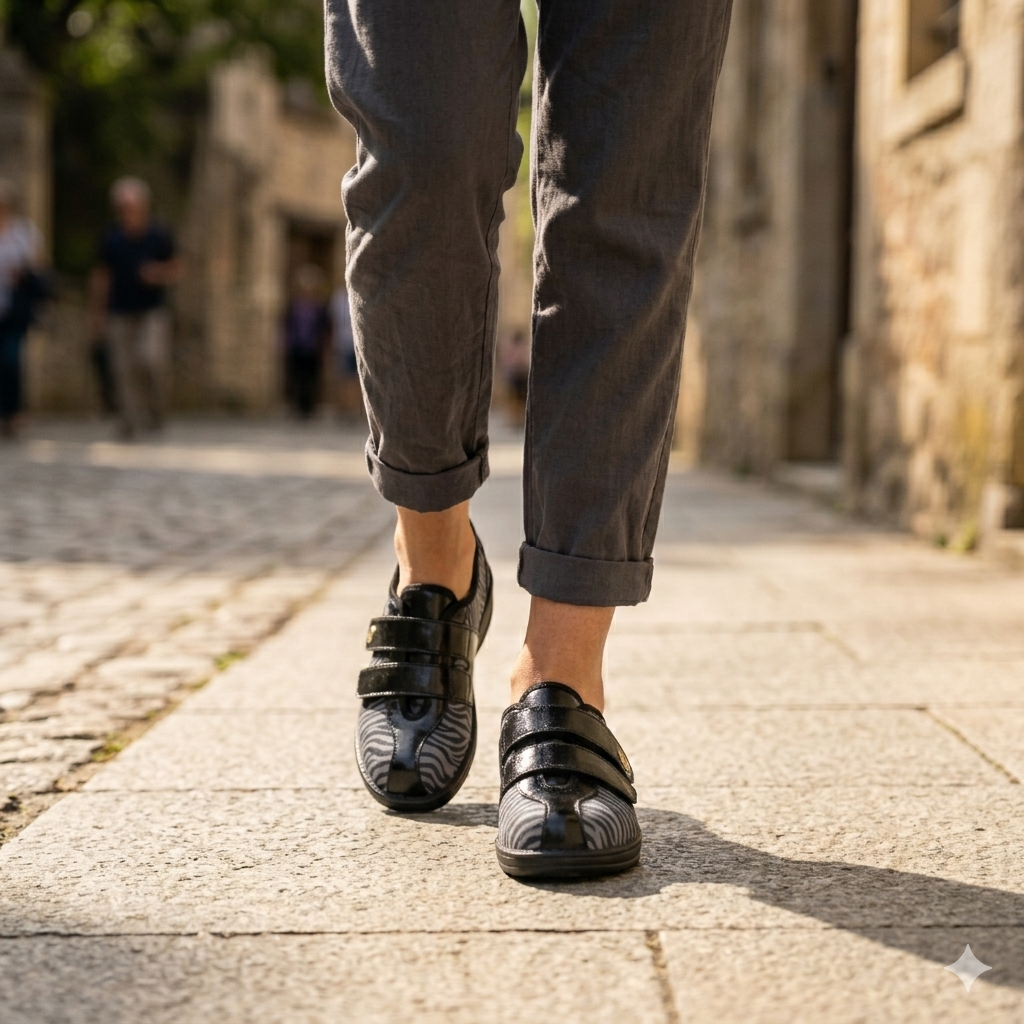 Melissa Zebrata – Scarpa Comfort Donna Made in Italy