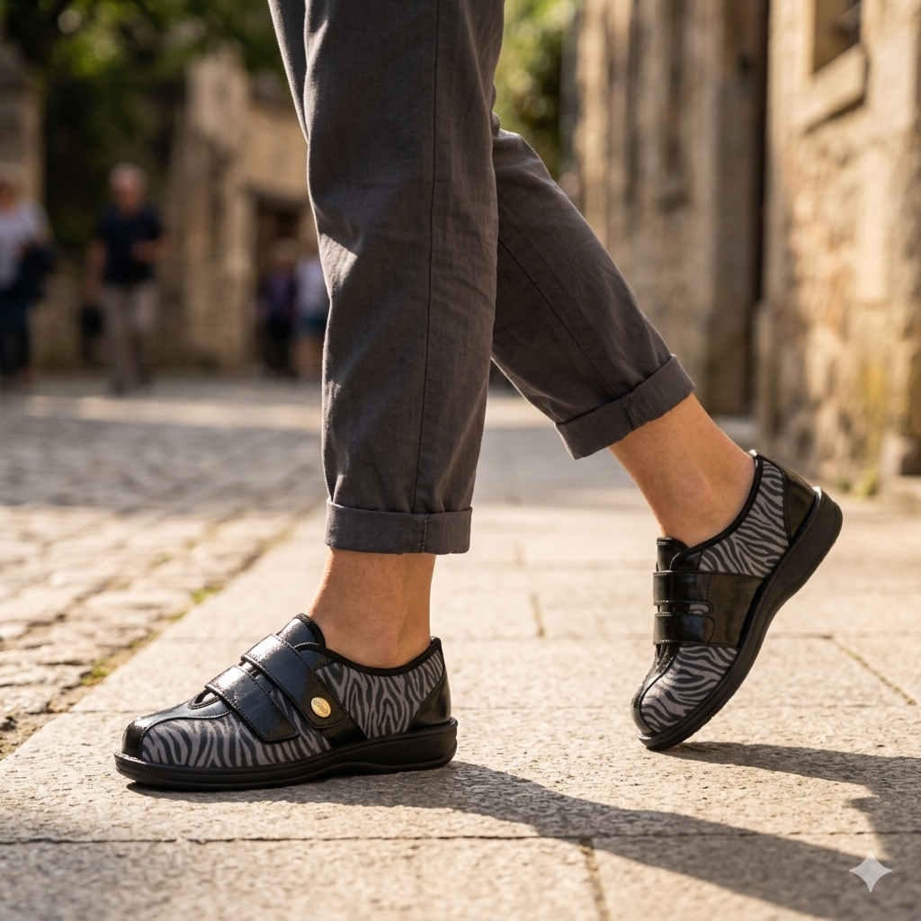 Melissa Zebrata – Scarpa Comfort Donna Made in Italy