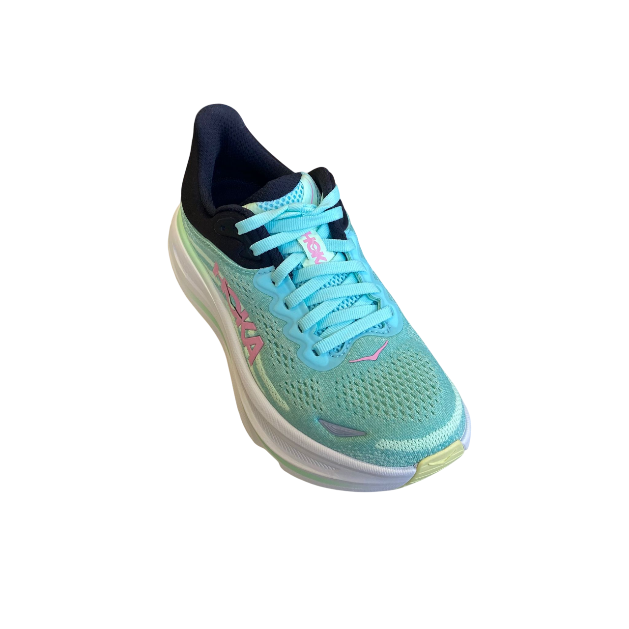 Hoka One One Bondi 9 Scarpe Running Donna Verde Menta Fluo 1162012-BTF
