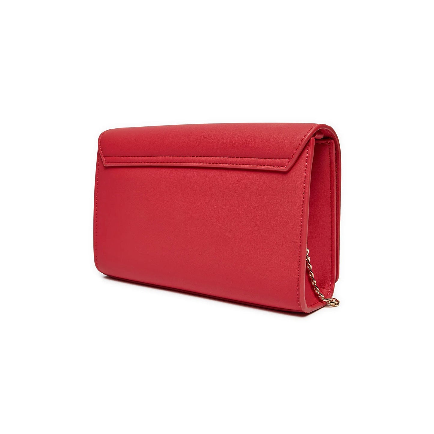 Borsa Donna Love Moschino con Tracolla a Catena e Logo Gold