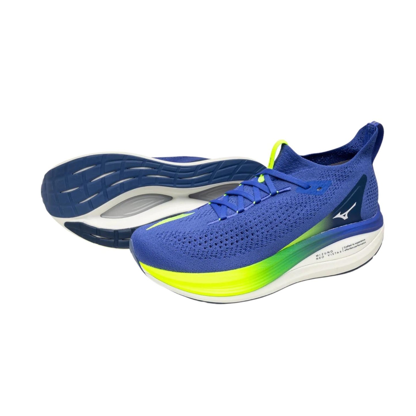 Mizuno Neo Vista 2 J1GC253451 Dazzling Blue White Lightning Scarpe Running Uomo