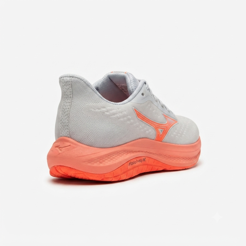 Mizuno Scarpa Running Donna Fortrush J1GD264871 Bianco Arancio