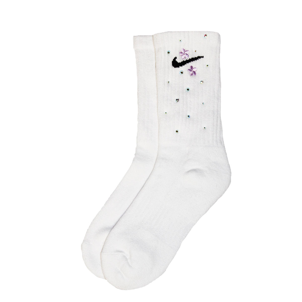 Nike Socks Swarovski Flower