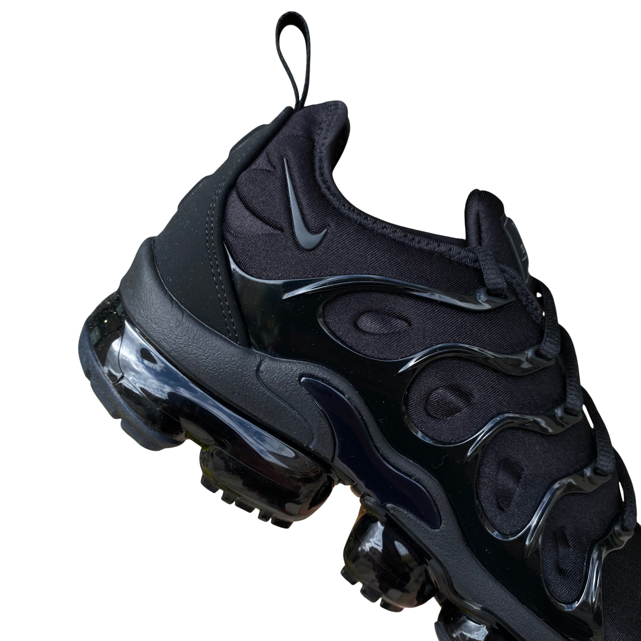 Nike Air VaporMax Plus 924453-004 Scarpe Uomo Nere VaporMax Air Unit Visible