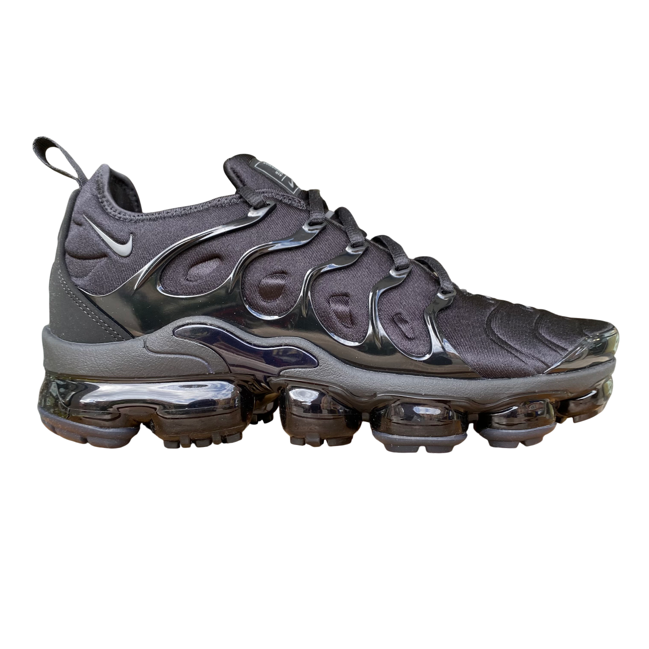 Nike Air VaporMax Plus 924453-004 Scarpe Uomo Nere VaporMax Air Unit Visible
