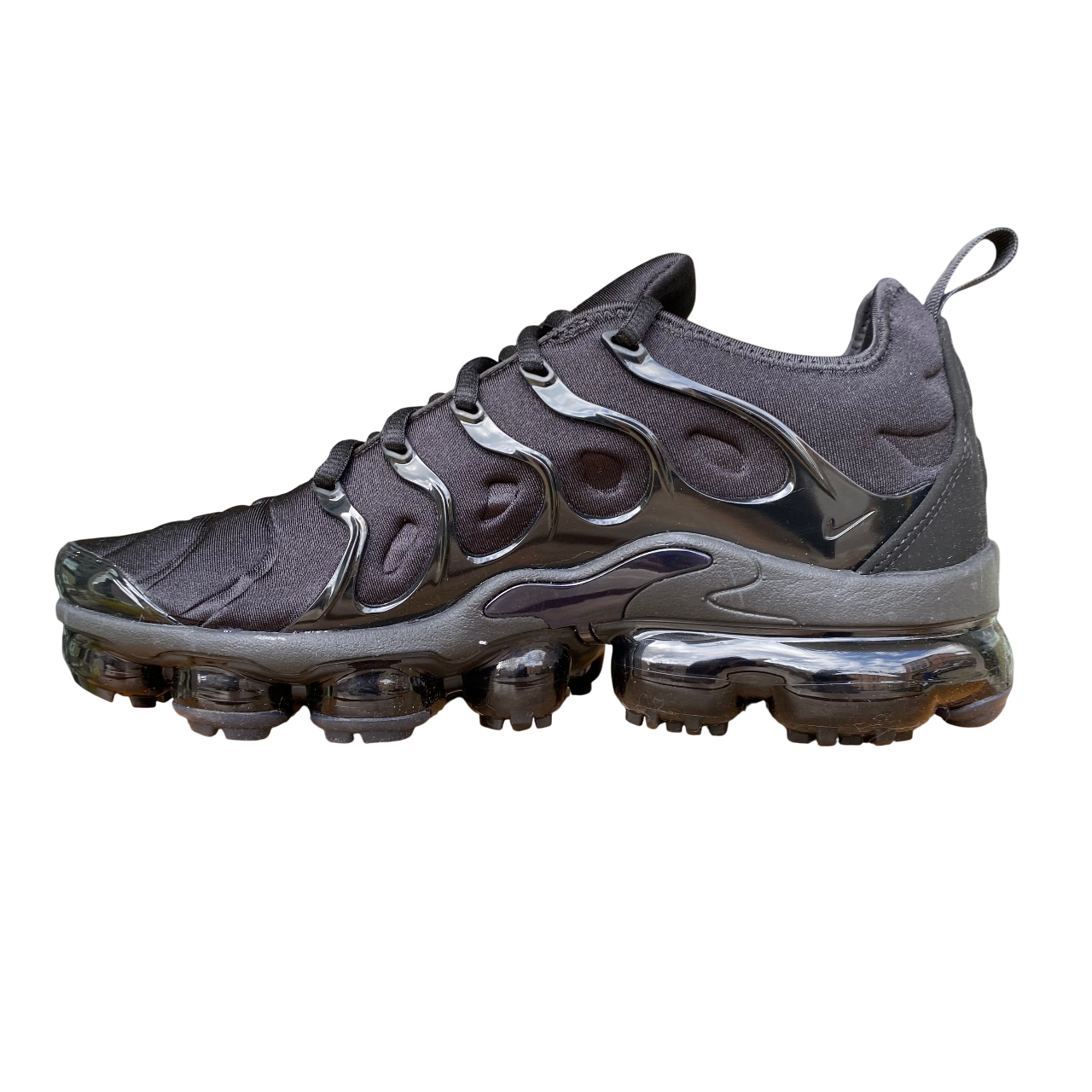 Nike Air VaporMax Plus 924453-004 Scarpe Uomo Nere VaporMax Air Unit Visible