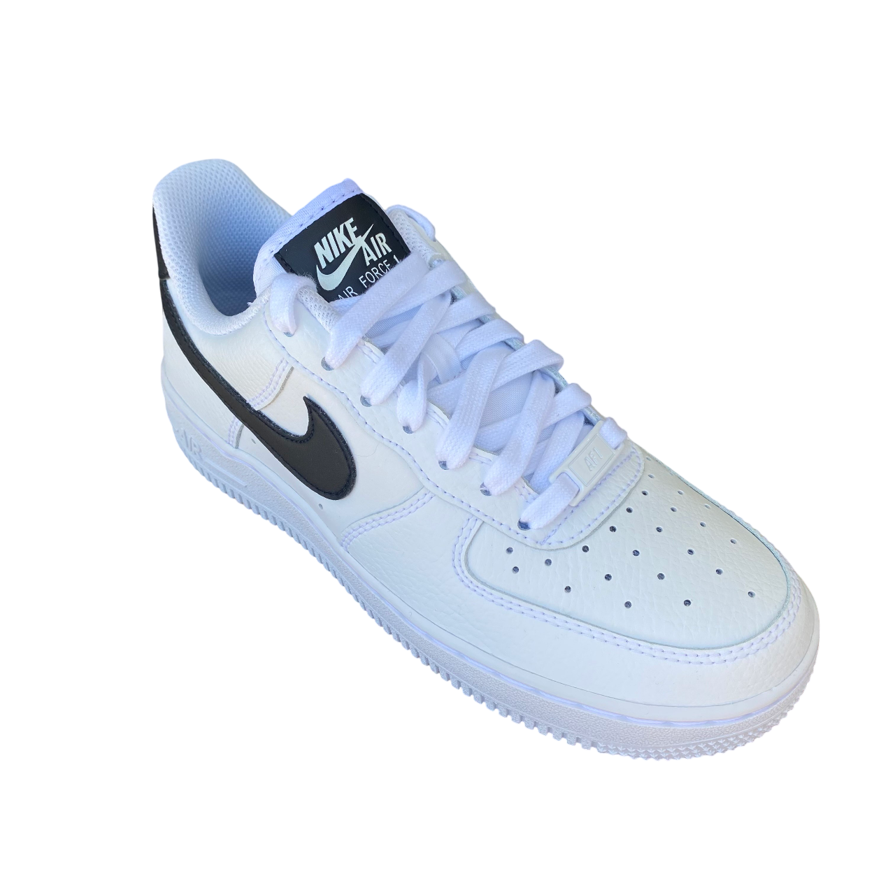 Nike DD8959-103 Air Force 1 '07 Bianco Nero - Sneakers Donna Stile Iconico