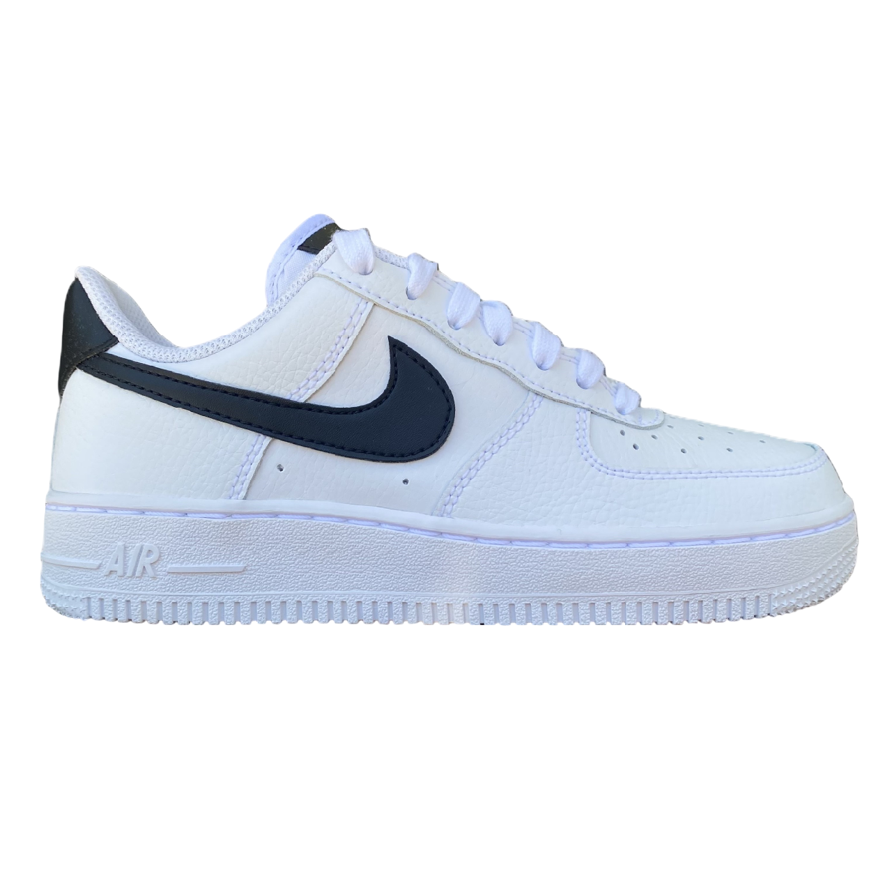 Nike DD8959-103 Air Force 1 '07 Bianco Nero - Sneakers Donna Stile Iconico