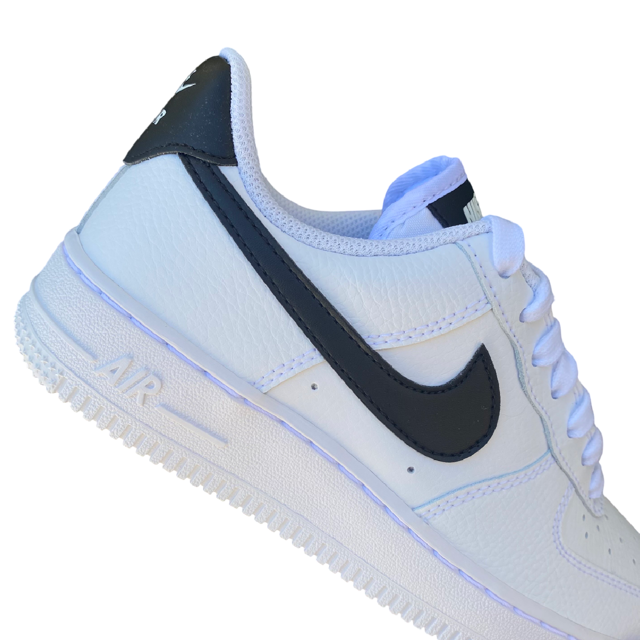 Nike DD8959-103 Air Force 1 '07 Bianco Nero - Sneakers Donna Stile Iconico