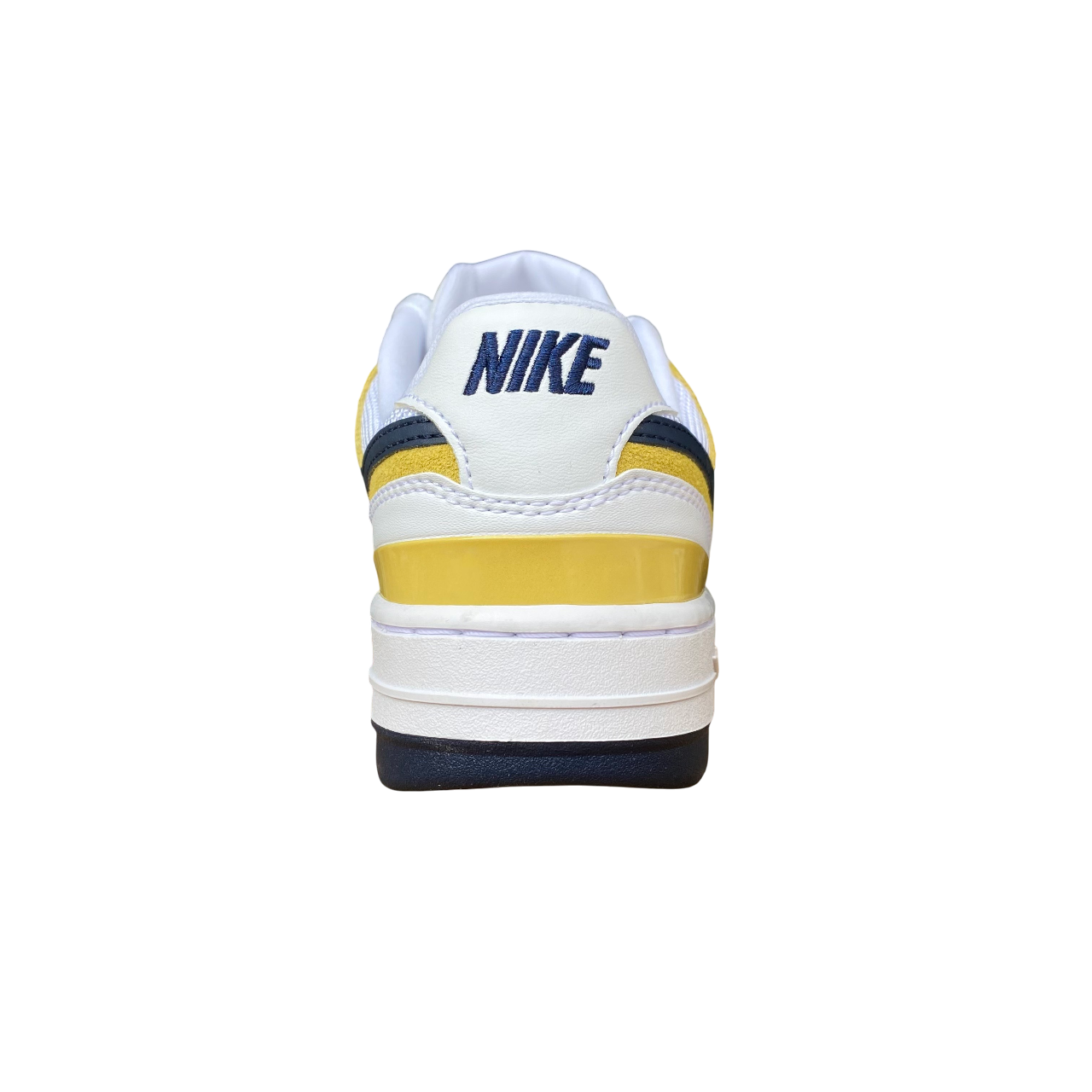 Nike HJ5997-101 Gamma Force Bianco-Giallo - Sneakers Donna Platform