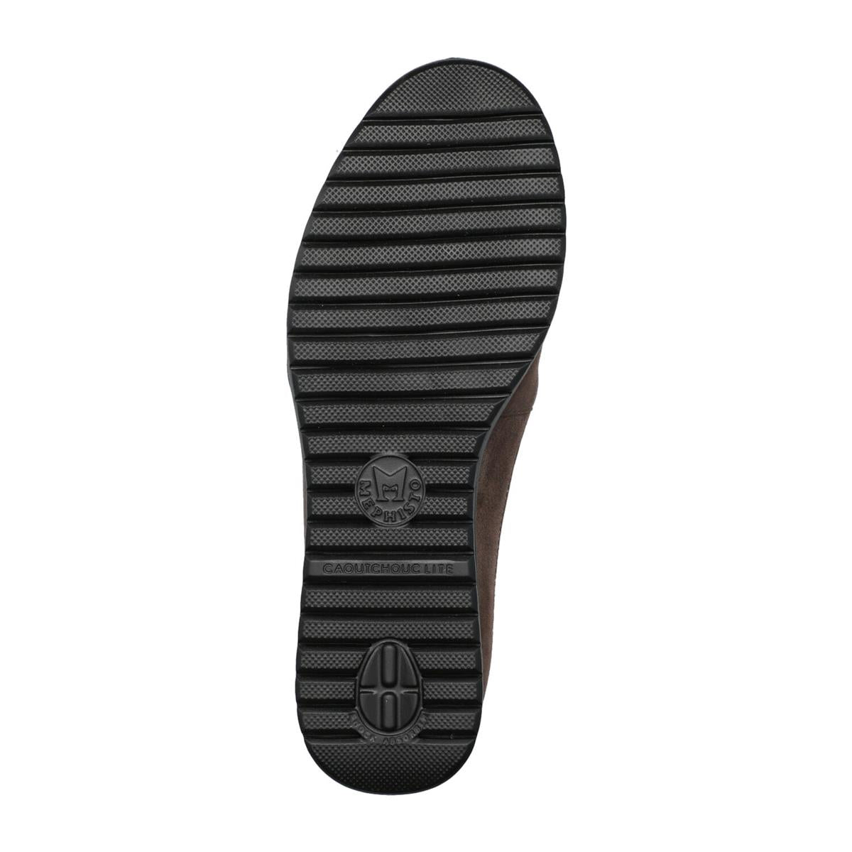 MEPHISTO IBELINA 1220T – Sneaker Donna in Camoscio Marrone con Zeppa e Plantare Estraibile