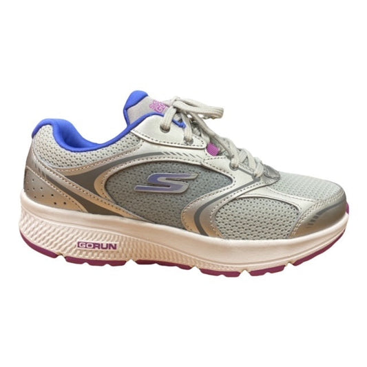 Skechers Go Run Consistent Chandra 128281 - Scarpe Running Donna Argento Viola -30%