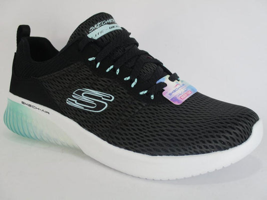 Skechers Skech Air Ultra Flex 13290 BKAQ - Scarpe Running Donna