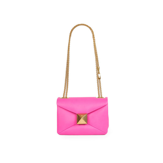 BORSA A SPALLA ONE STUD FUXIA