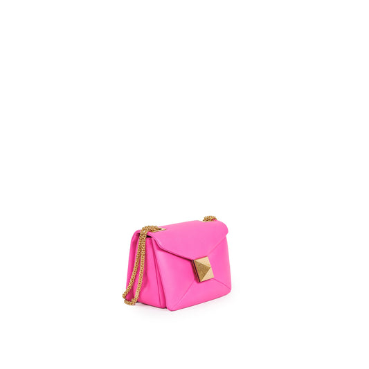 BORSA A SPALLA ONE STUD FUXIA