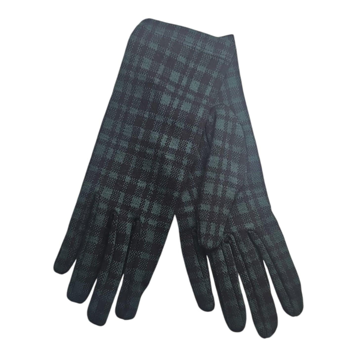 Guanti Donna Bottega del Guanto 2473 - Stile Casual a Quadri Made in Italy