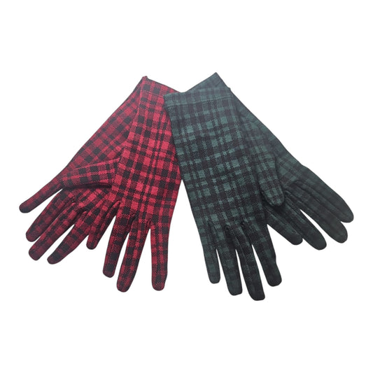 Guanti Donna Bottega del Guanto 2473 - Stile Casual a Quadri Made in Italy