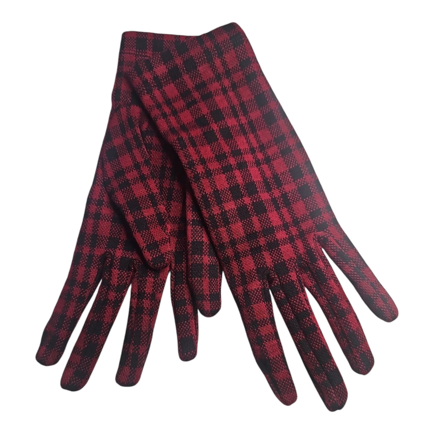 Guanti Donna Bottega del Guanto 2473 - Stile Casual a Quadri Made in Italy