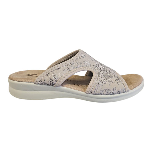 Ciabatta Susimoda 1969 in lycra BEIGE elasticizzata