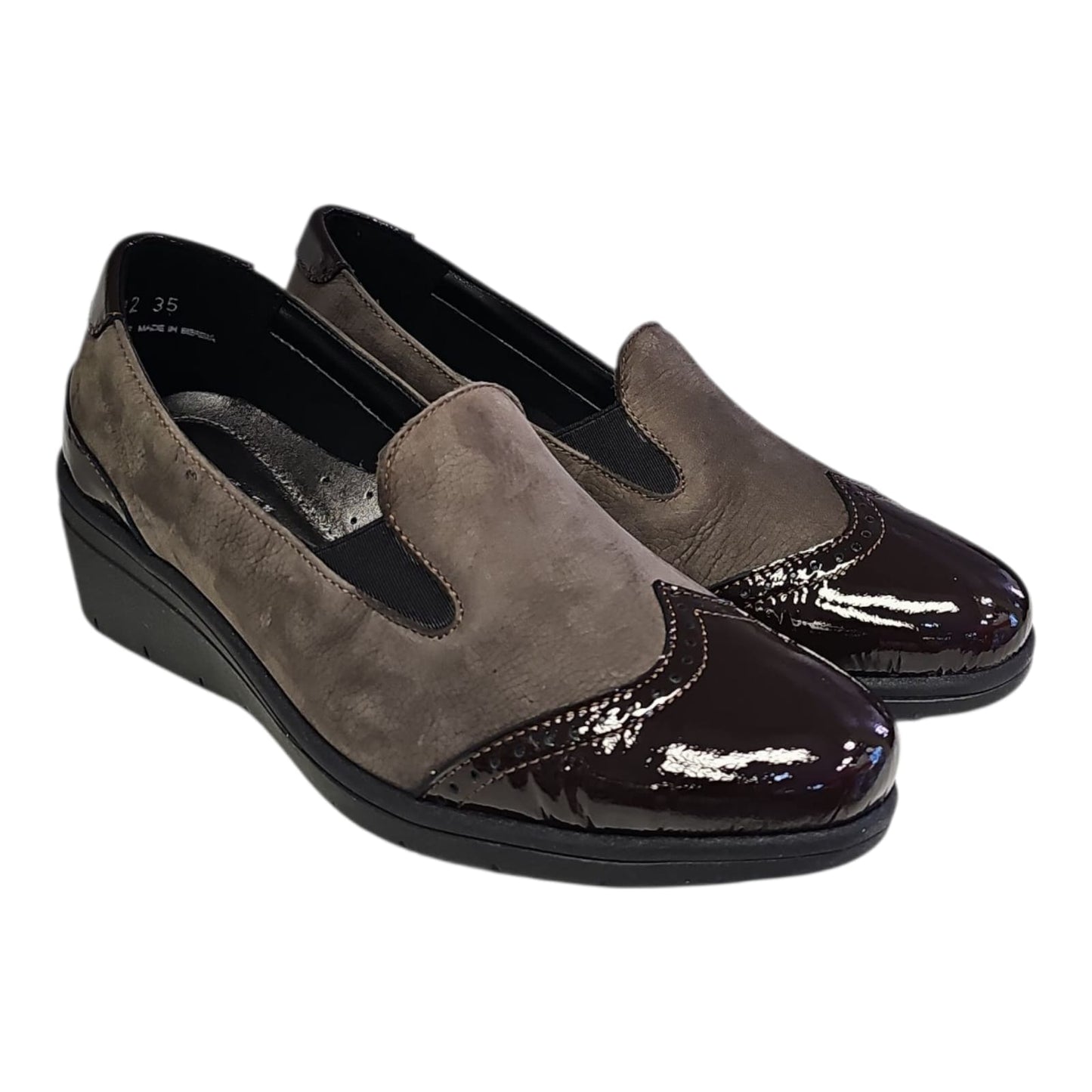 Scarpa casual Melluso K91615Z da donna nera.