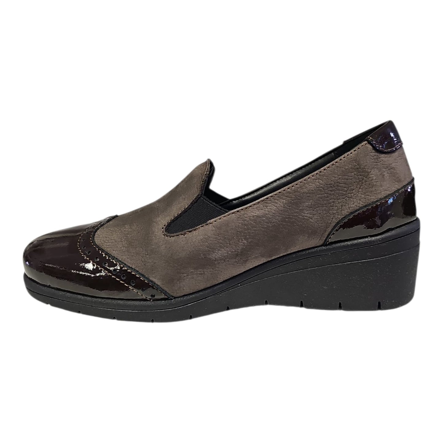 Scarpa casual Melluso K91615Z da donna nera.